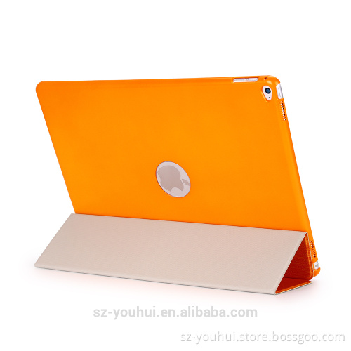 12 Colors Ultra Slim Three Fold Stand Magnetic PU Front Flip Cover PC Back Case for iPad Pro 12.9" for Apple Pro Tablet